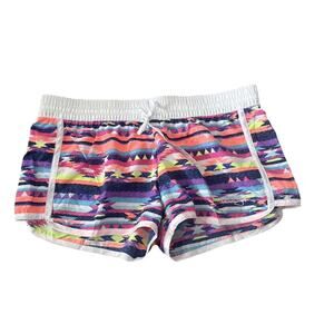 Panama Jack Bright Multicolored Shorts Womens Large , Secure Back Pocket